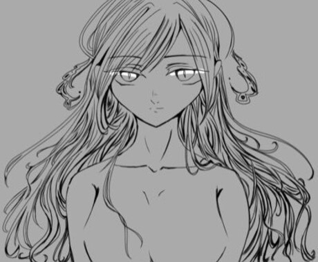 細いものなどもできます あなただけのモノクロイラスト作成します イメージ2