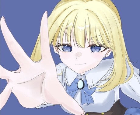 可愛い女の子のイラスト作成します オリジナルキャラクターなど可愛いかわかっこいい絵を描きます！ イメージ2