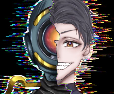 SNS・歌ってみたサムネ・配信用イラスト描きます キャラデザインも１からお手伝いいたします。 イメージ1