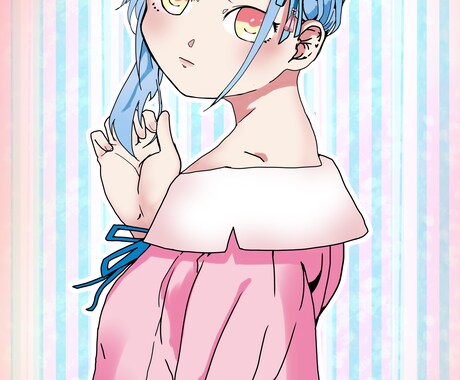 女の子アイコンイラスト描きます 女の子オリジナルアイコンが欲しい方へ イメージ2