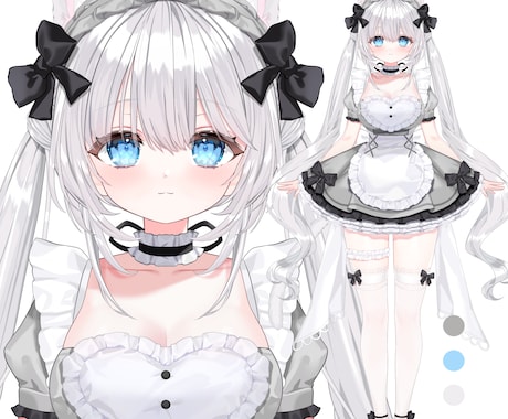 企業実績多数！プロ品質vtuber立ち絵制作します 企業実績多数！長く使える高品質イラストを作成致します イメージ2