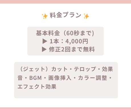 ショート動画専門｜SNS動画編集します “視聴維持”を意識した構成編集が得意です イメージ2