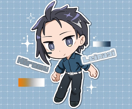 ゆるっとしたミニキャラ描きます 配信やサムネイル、SNS等に！ イメージ2