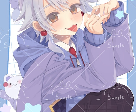 １枚絵お描きします ８月３１日まで限定価格12000円でのご案内 イメージ2