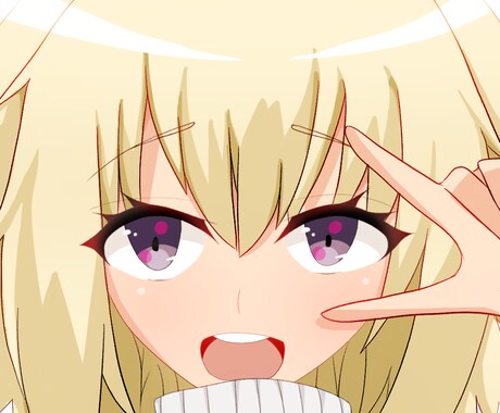 SNSで使える女の子アイコン作ります 可愛い女の子のアイコンを作らせていただきます イメージ2