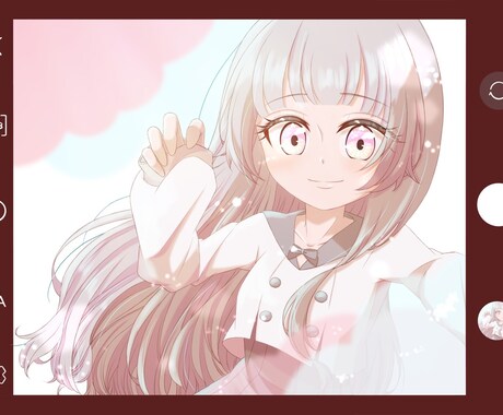 元気で温かみのある色味の女の子描きます 駆け出しなのでお値段はリーズナブル！幼げな少女が得意です！ イメージ2
