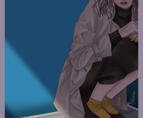 MVやサムネなどの一枚絵を描きます 楽曲や動画をさらに魅力的に！！ イメージ2