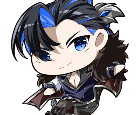 可愛いSDキャラを描きます 人間キャラクター中心に小さくて可愛いSDを描きます イメージ2
