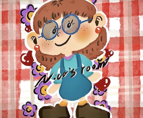 カラフルでポップなかわいいイラスト描きます イメージ1
