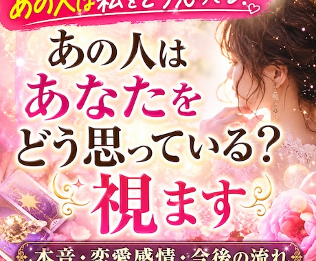 好きな人との接点と相手の行動を視ます ご縁が動くきっかけと恋の流れをお伝えします イメージ2