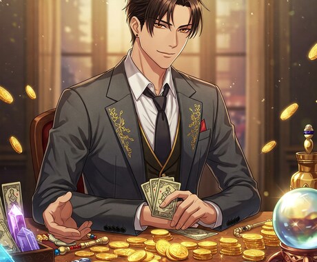 お試し2,000円　あなたの金運占います お試し2000円　　あなたの金運、ちょっと覗いてみませんか？ イメージ1