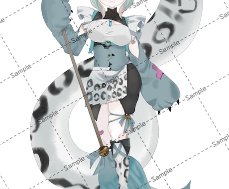 TRPG／配信用❢表情差分つき立ち絵制作します アイデアからOK❢❢雰囲気重視の立ち絵制作します❢ イメージ2