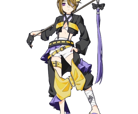 キャラクターデザインお作りします 立ち絵にも使える魅力的なキャラデザをお届けします！！ イメージ2