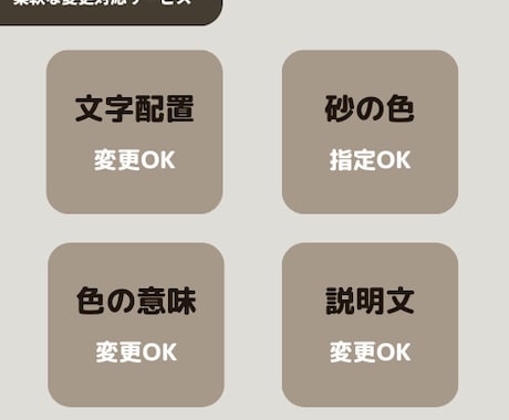 サンドセレモニーの説明書を作成します 結婚式でのオリジナルのサンドセレモニー説明書を作成します！ イメージ2