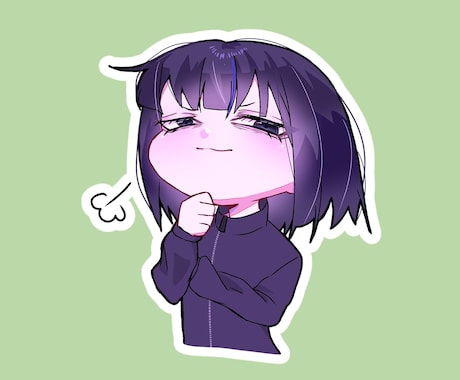 デフォルメ化した可愛いLINEスタンプを作ります 素早くかつ丁寧、可愛い自分だけのスタンプが欲しい方に！ イメージ2