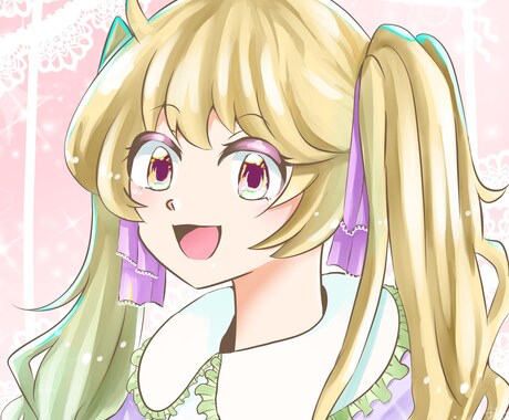 SNSアイコン描きます 可愛い女の子からカッコイイ男性までなんでもOK！ イメージ1