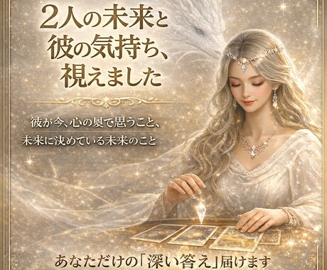 彼の気持ち・決意と二人の未来を音声でお届けします 彼が本当に思っていること、視えています イメージ2