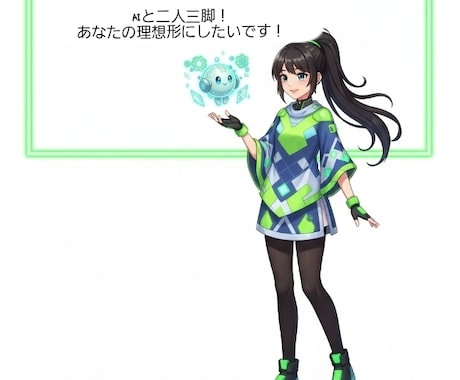AIと二人三脚!あなたの理想形にします イメージがなくてもOK!AIと相談しながら理想を形にします! イメージ1