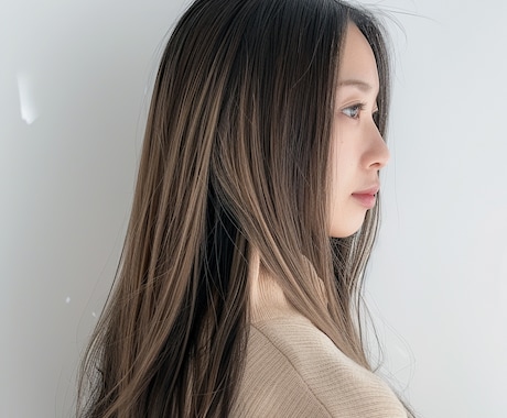 サロン専用！高品質AIヘア写真作成します 美容師のためのプロ仕様写真を基本料金で2枚作成します！ イメージ2