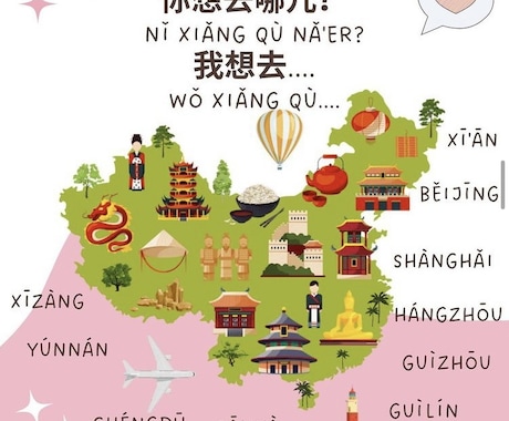 中国語　初級レベル　教えます 中国語初級者向け！ＨＳＫ5級取得の現役学生が教えます！ イメージ1