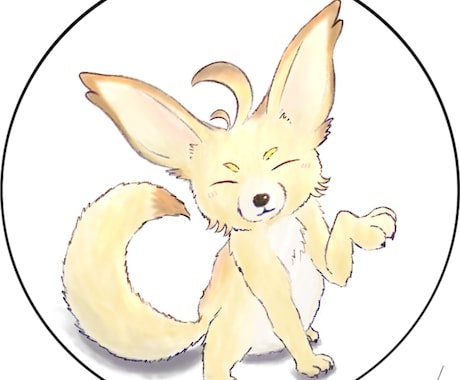 アナログチックな絵柄で動物を描きます アイコン・壁紙・ヘッダー画像など作成可能です イメージ2