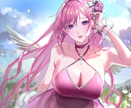 先着3名/美少女イラスト作成致します