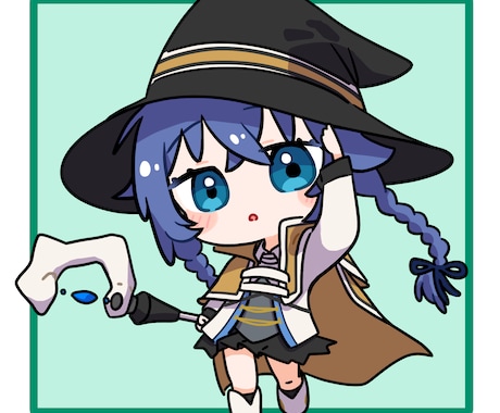 パッと目を引く可愛いちびキャラ・ミニキャラ描きます イメージ1