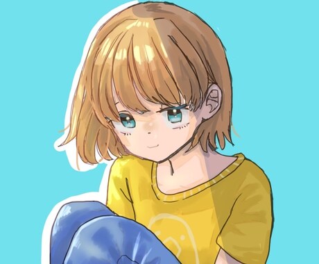snsのアイコン描きます 可愛い女の子のイラスト描きます！ イメージ2