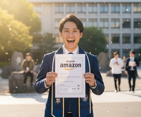 駒澤から新卒Amazon内定者がサポートします エントリーシートや企業選び等、さまざまな悩みに対応致します！ イメージ1
