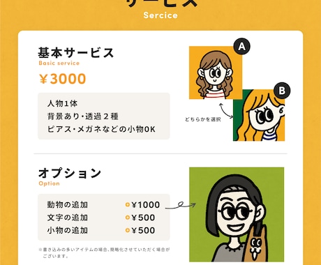 ポップで“おしゃれに映える”アイコンをお作りします SNSで親しみやすく印象に残るあなたを表現しませんか？ イメージ2