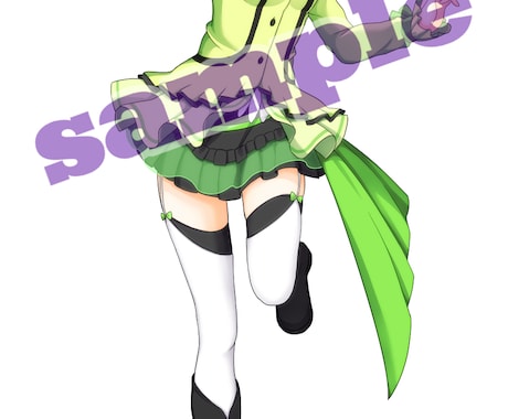 女の子キャラの立ち絵描きます 歌ってみた、動画実況などにぜひ！ イメージ2