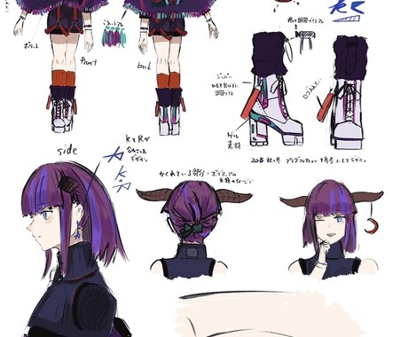 鮮やかでスタイリッシュなイラスト描きます 綺麗だけどクールでおしゃれを演出します イメージ2