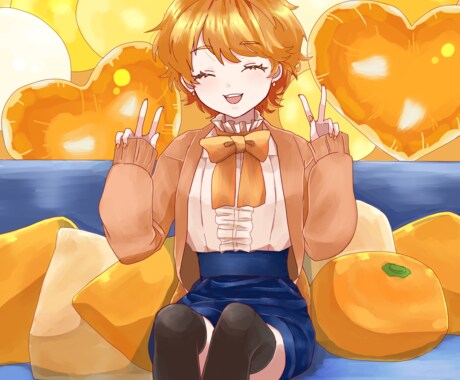 サムネ、アイコン、SDなど描きます 親身になってご希望伺い、記念日等に相応しい場面も表現します！ イメージ2