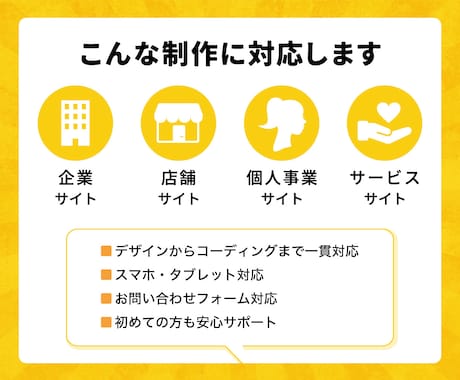 ホームページを制作します デザインからコーディングまで一貫対応 イメージ2