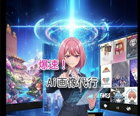 AI画像生成代行できます 爆速でAi画像生成を代行作成します！SNSで目立つ！！ イメージ1