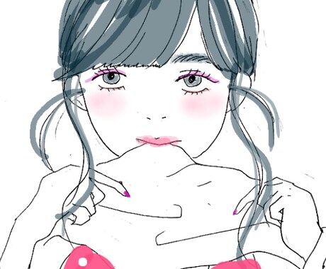 インスタやブログの、オシャレアイコン描きます おしゃれで可愛い似顔絵をお探しのあなたに★     イメージ2