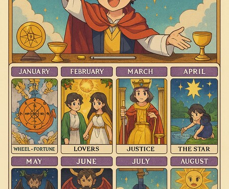 総合運ー今年1年の運勢ー占います 今年はどんな年かな？？良い事あるかな？？気をつける事は？？ イメージ1