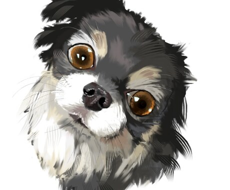 リアル＆可愛い♡愛犬デフォルメ絵を描きます リアルさと可愛らしさを両立させたデフォルメに仕上げます イメージ2