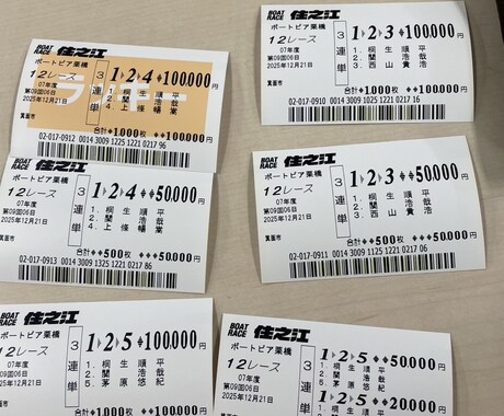 ギャン中舟券師が競艇を一緒に予想します 競艇歴14年のギャン中舟券師が勝利舟券を一緒に予想します！ イメージ1