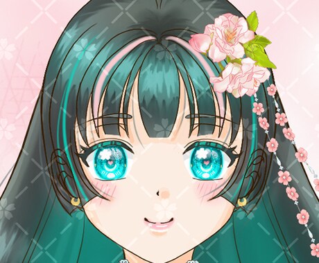 SNSアイコンお描きします Xなどで使える貴方だけのキャラクター イメージ2