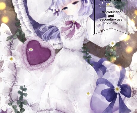 ふんわりしたイラスト描きます 柔らかで繊細なタッチのイラストはいかがですか？ イメージ2