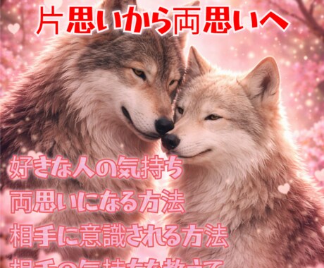 貴方の恋の味方になります 恋愛占い。片思いや相手の気持ちなどリーディングします。 イメージ1