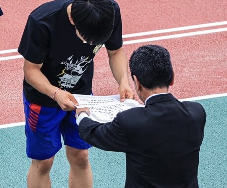 陸上短距離　1ヶ月個別メニュー作成と動画分析します コーチがいない…伸び悩む選手へ！専用メニュー作成と動画分析 イメージ2
