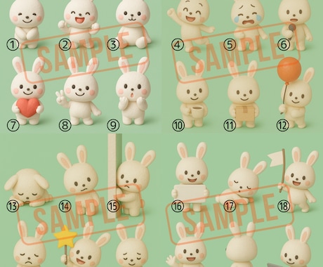 残4！1000円で映えるSNSアイコン作ります 「羊のショーン風」粘土アートで動物/人物アイコン作ります！ イメージ2