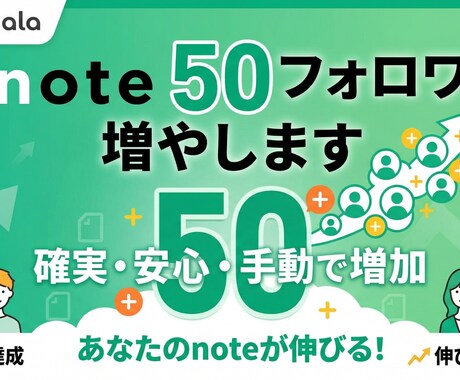 noteのフォロワー増につながる運用を支援します note副業のスタートダッシュを支援します。 イメージ1