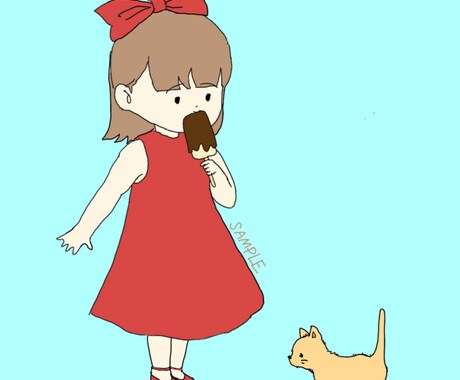 可愛いアイコン作ります オリジナルのレトロで優しいイラストを描きます！ イメージ2