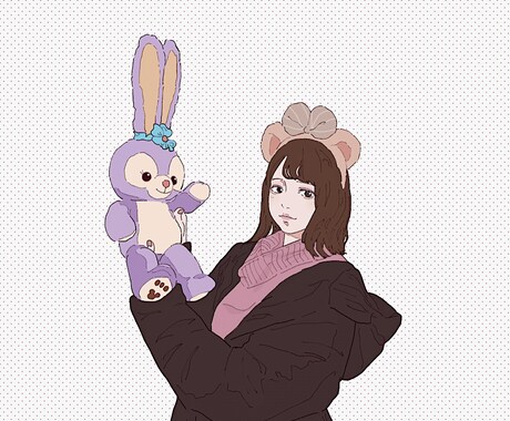 似顔絵˚✧₊SNSアイコン・イラスト描きます すぐに制作可能です。お気軽にご相談下さい！ イメージ2