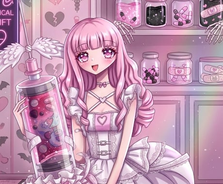 一枚絵とアイコン描きます 貴方だけのアイコンイラスト描きます！！ イメージ2