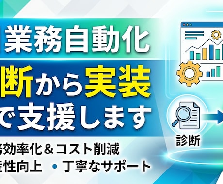 AI業務自動化を診断から実装まで支援します 何を自動化すべきか2時間のヒアリングで明確にします イメージ1