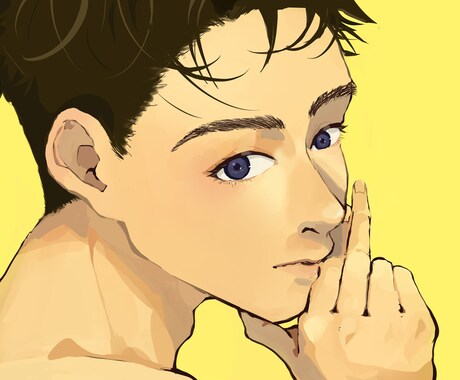 厚塗りイラスト描きます かっこよく魅力的なイラスト描きます！ イメージ2